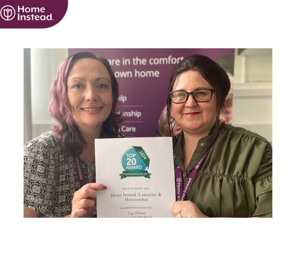 Home Instead Celebrates Award for Top Care Provider Lancaster