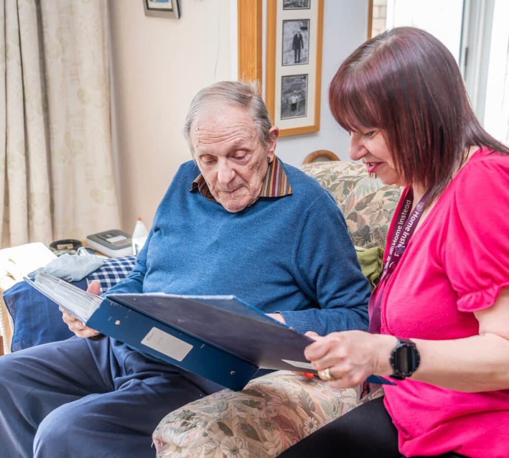 Our proactive home care team at Home Instead Poole