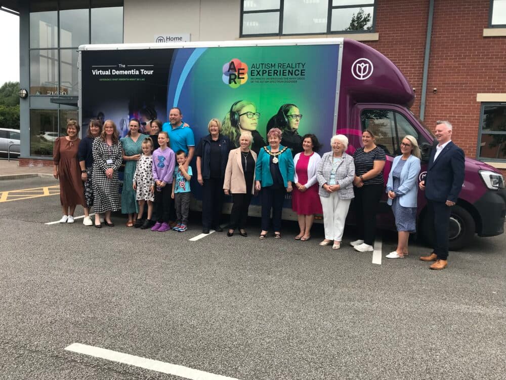Virtual Dementia Experience at Home Instead Wirral office