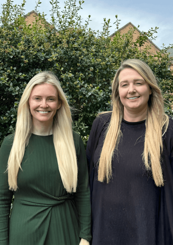 Sophie Mellor and Melissa Holliday