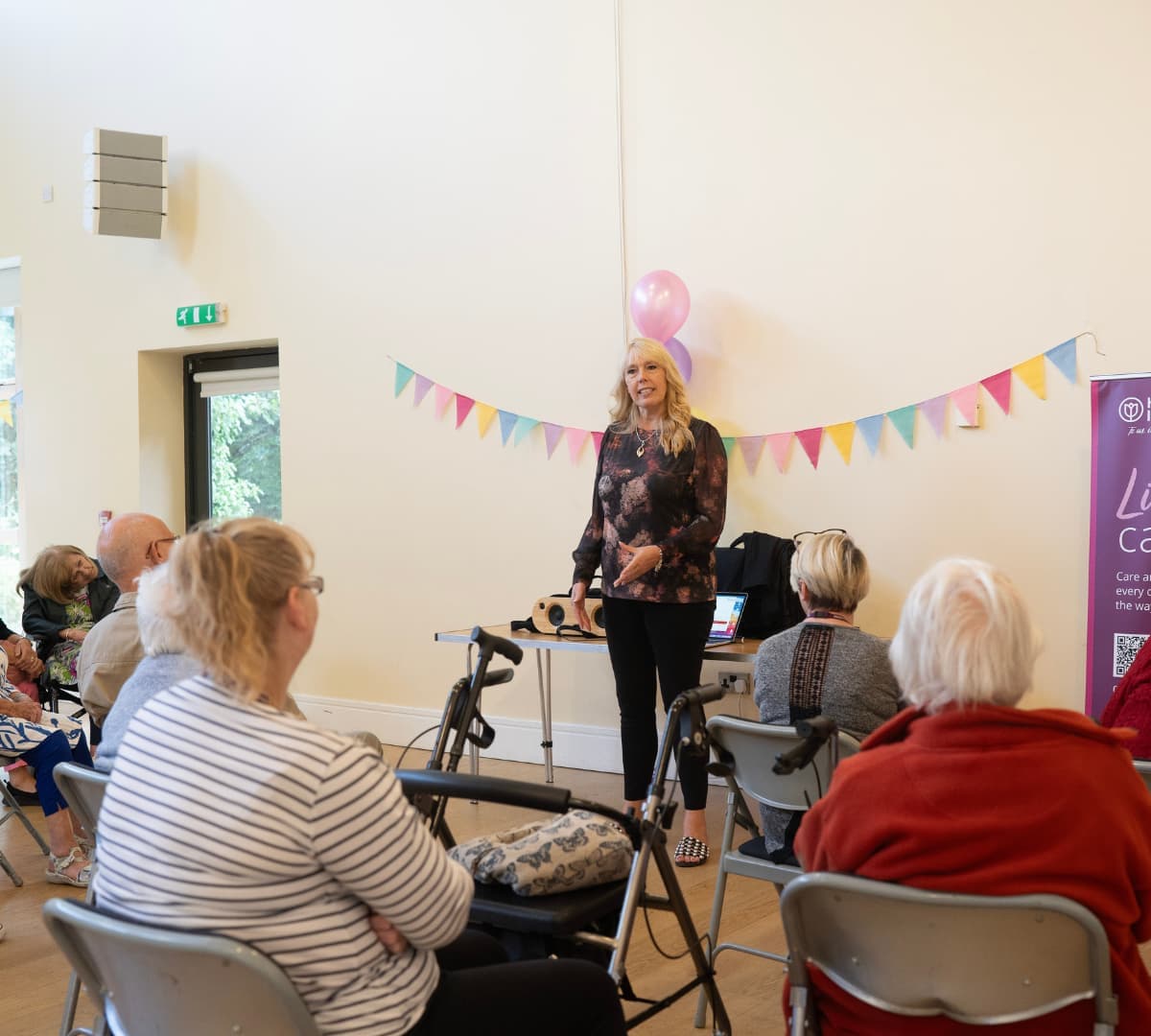 A summer party for our clients at Home Instead Chesterfield