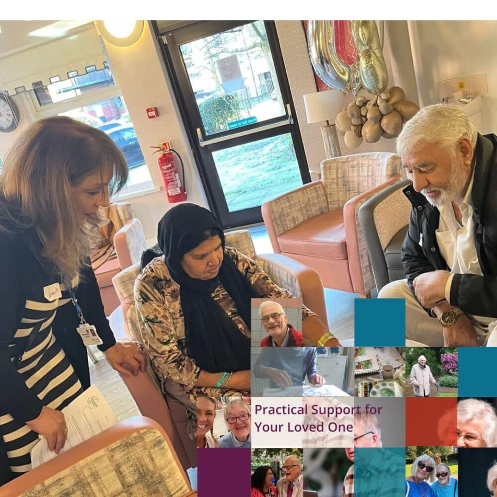 Family with Sahara Alzheimers society