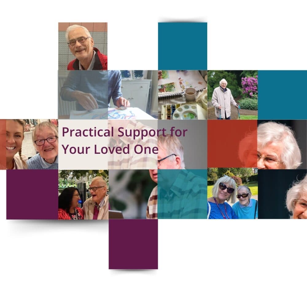 Collage of Home Instead Clients who are supported by our Care Professionals in Altrincham Sale and Wythenshawe