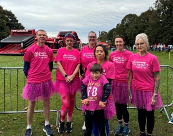 Members of the Home Instead Norwich Team