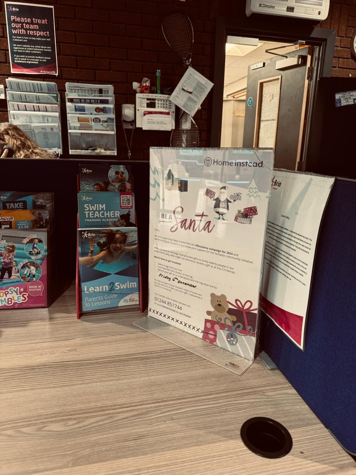 Be a Santa at Brio Chester