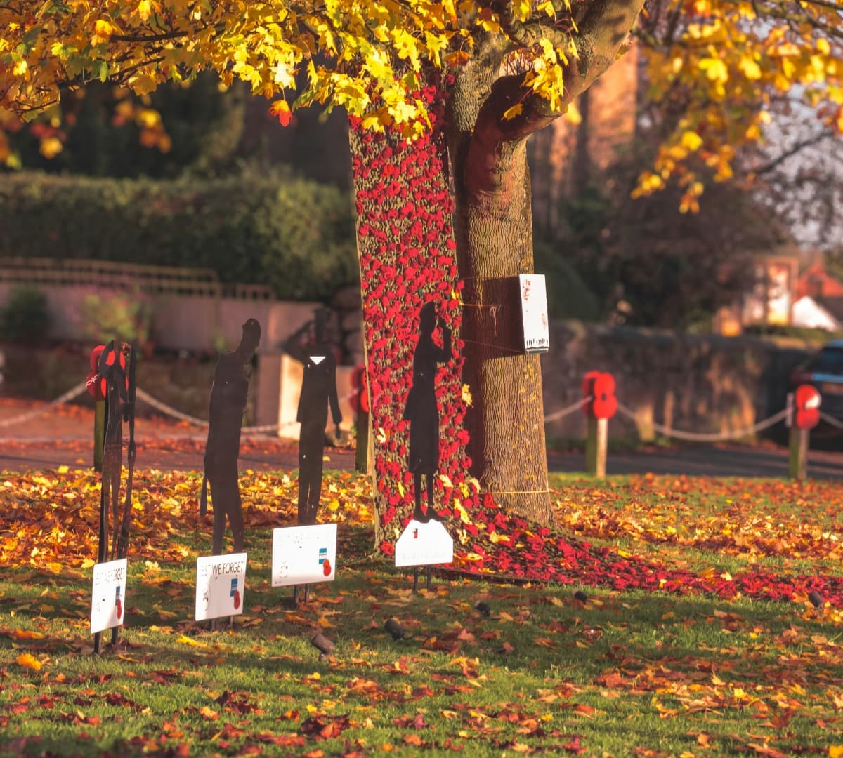 Remembrance Day 2024 in Central Nottingham and West Bridgford