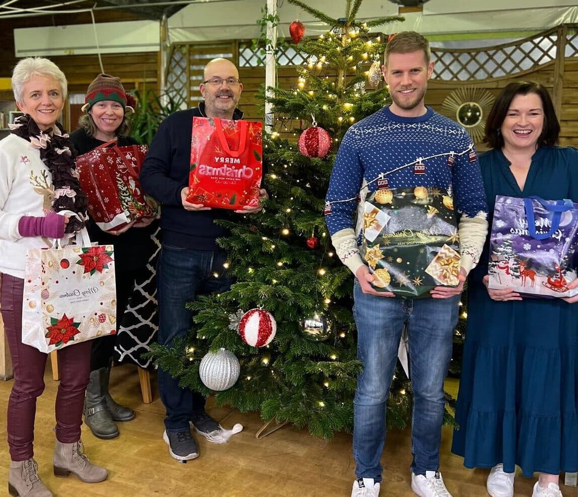 Be A Santa To A Senior hampers produced by Home Instead