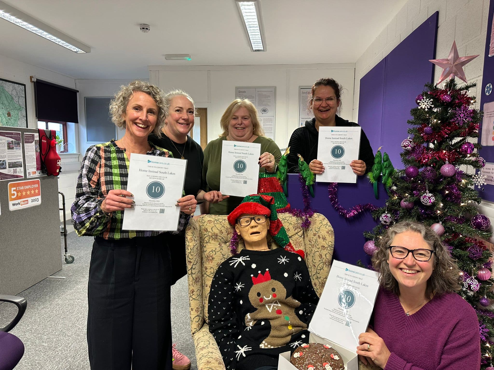 Home Instead South Lakes Scores 10/10 on homecare.co.uk: A Celebration of Excellence in Care