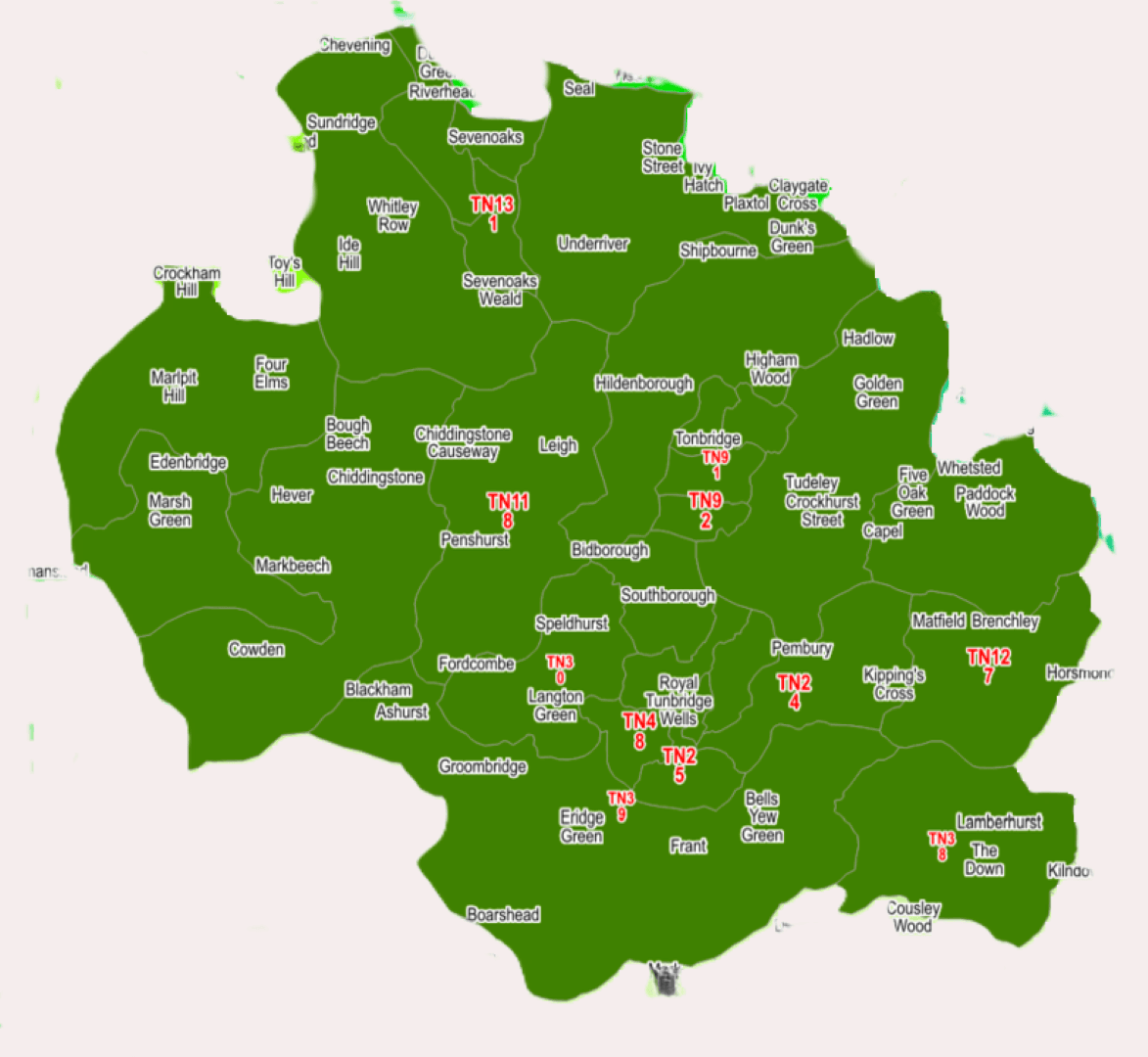 Home instead Tunbridge Wells Service Area