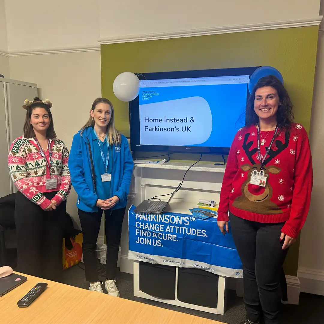 Home Instead Farnborough team with Parkinson's UK