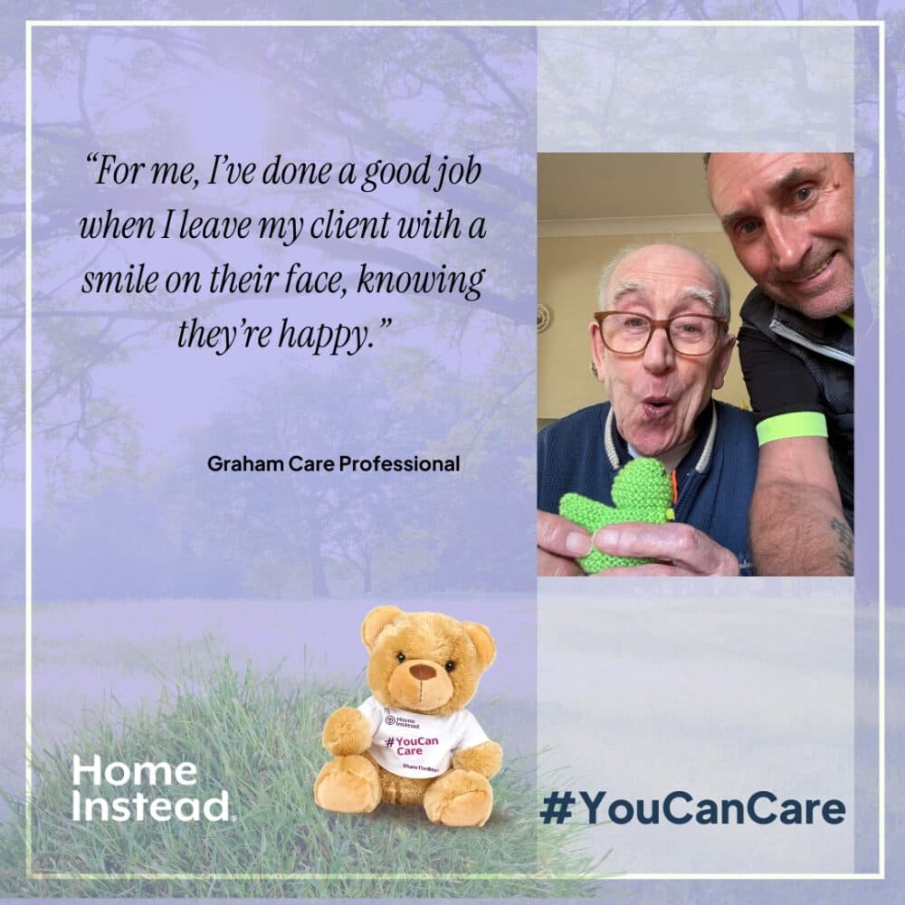 Graham with his Client this Easter