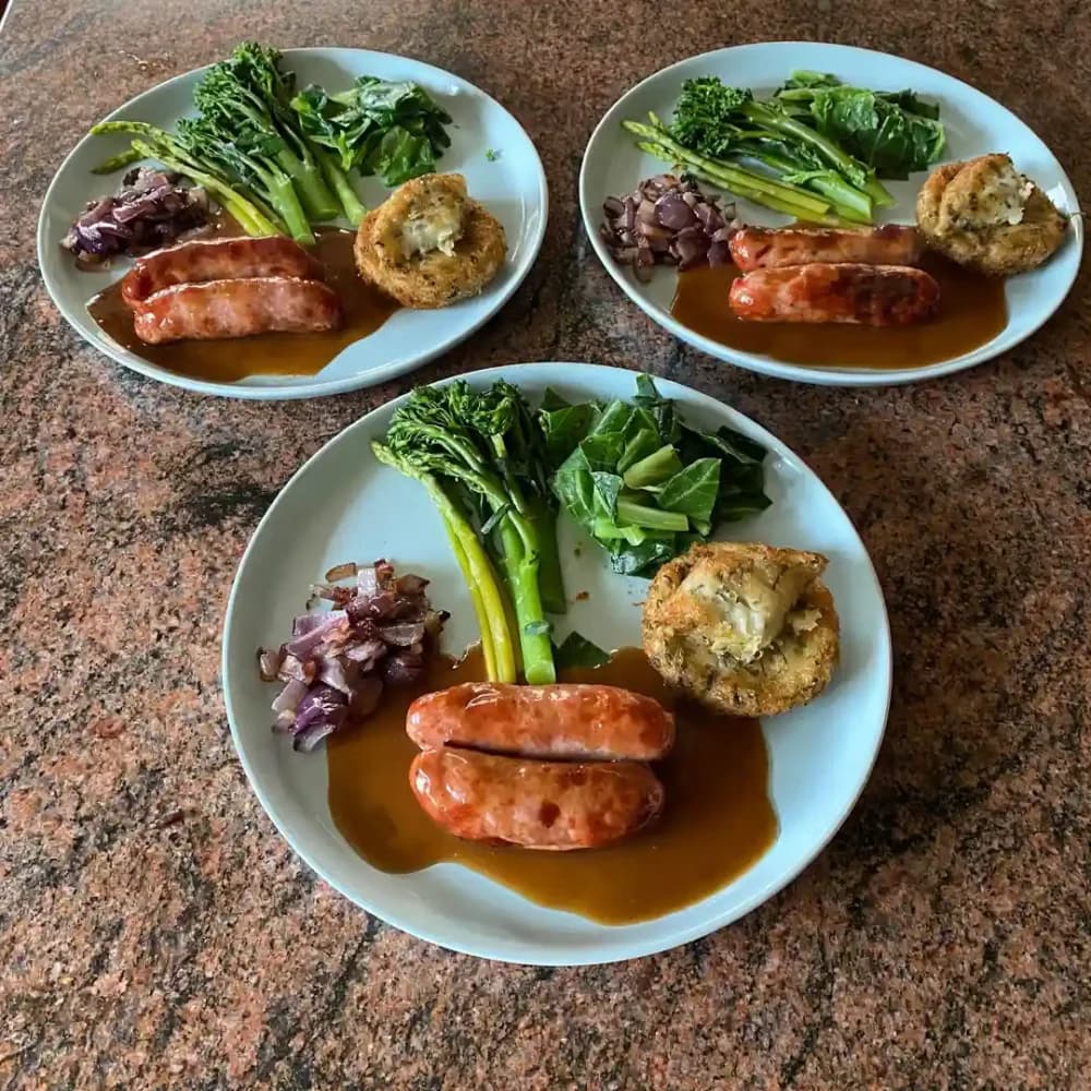 A home cooked meal prepared by Home Instead care professional Jen for her client