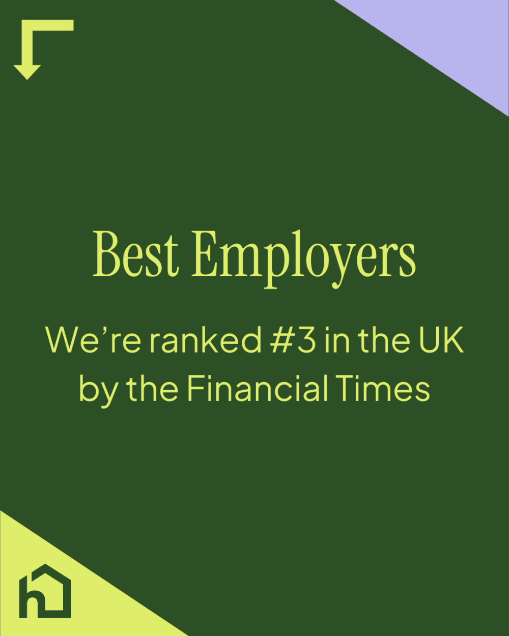 A Financial Times Best Employer!