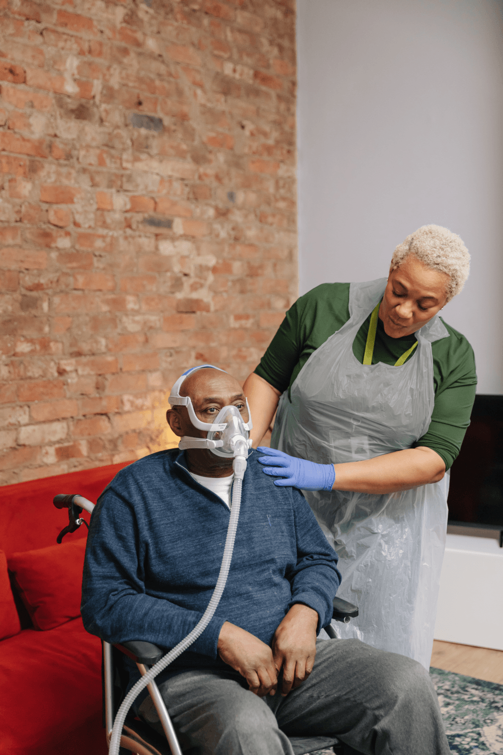 care for ventilated patient