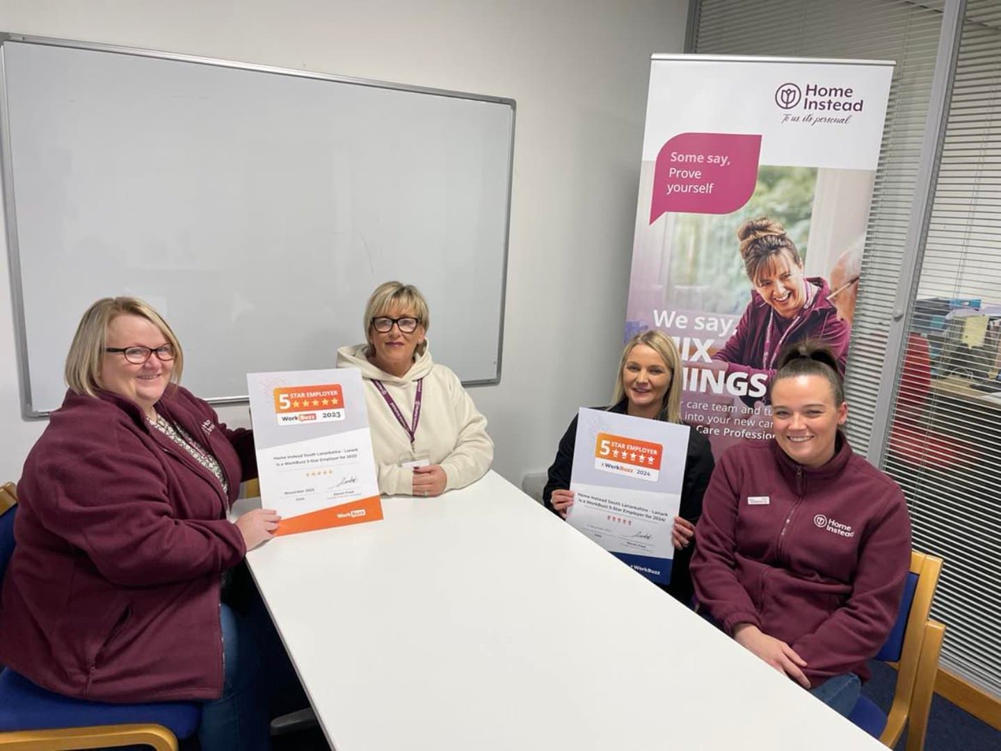 Home Instead South Lanarkshire Recognised as a 5-Star Employer