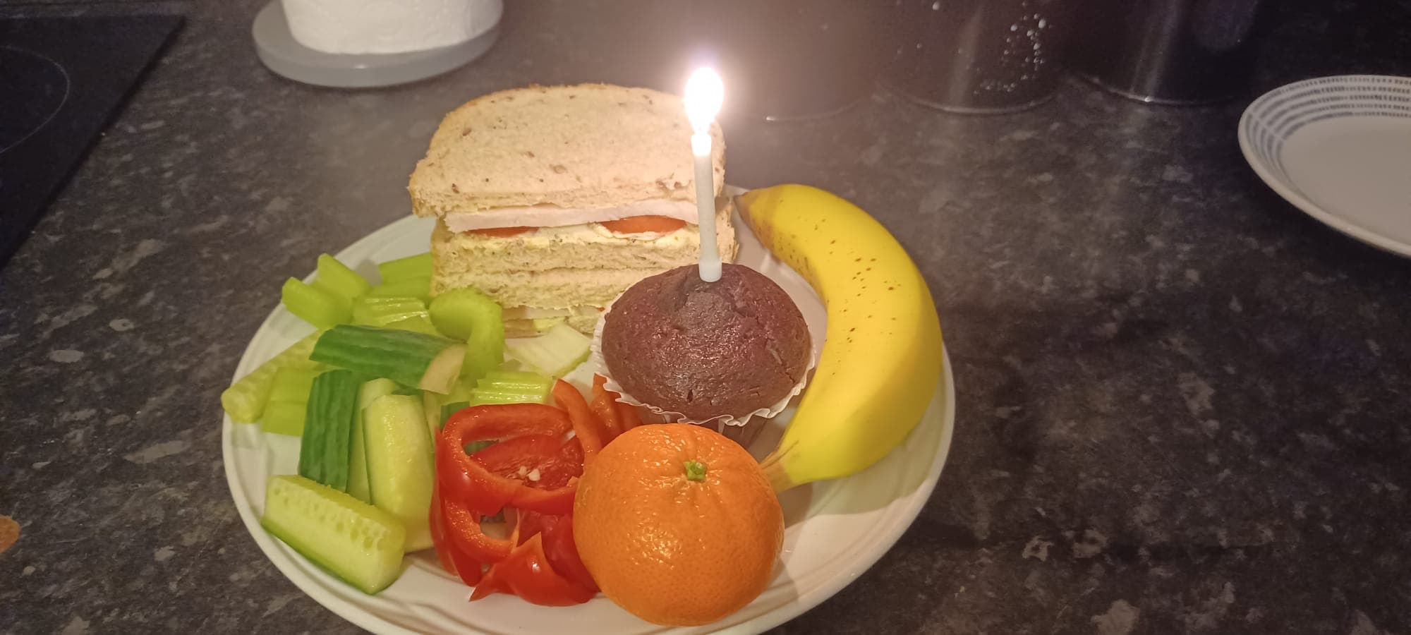 "grazing plate for client with dementia"