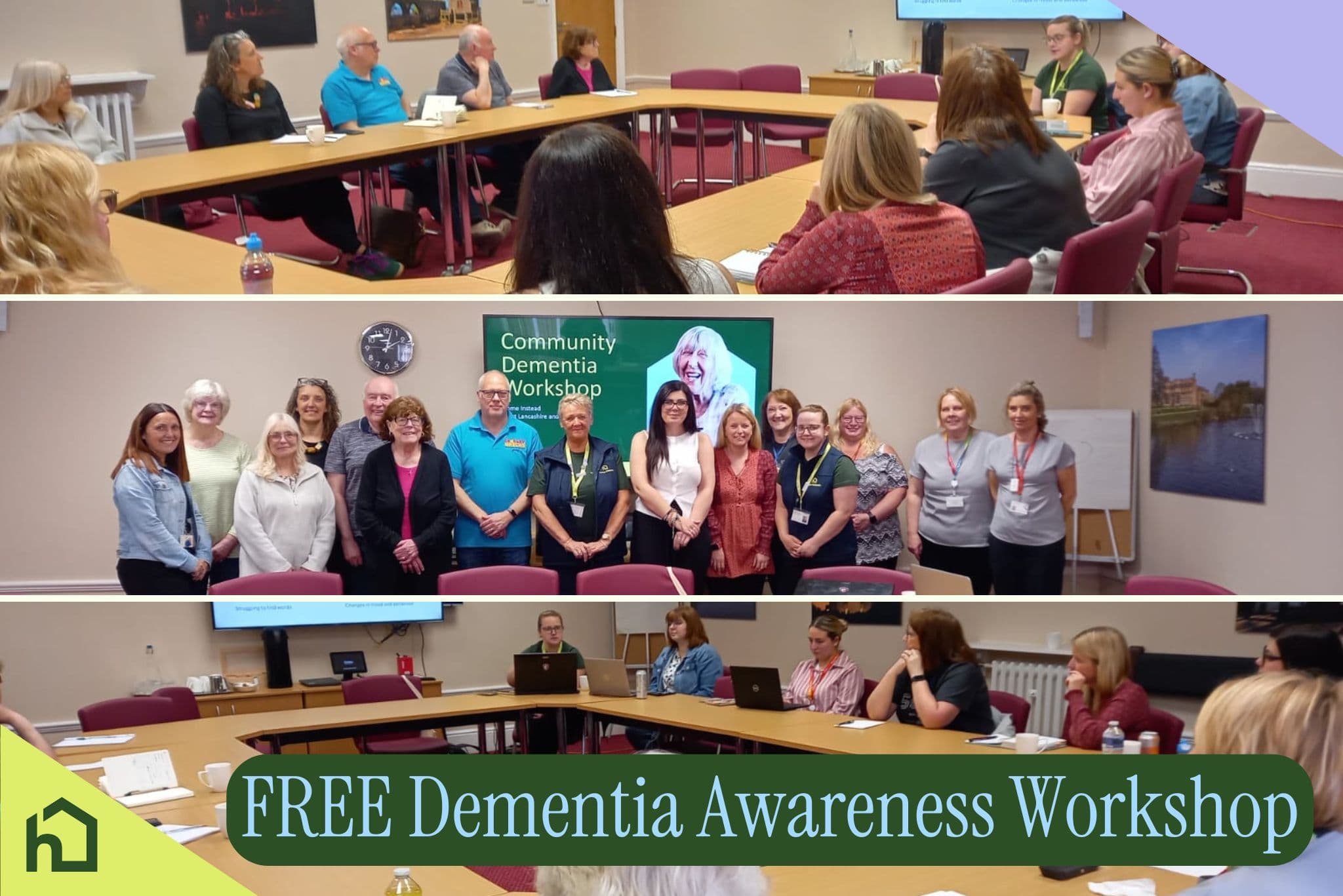 free community dementia awareness training in chorley, by home instead west lancashire and chorley