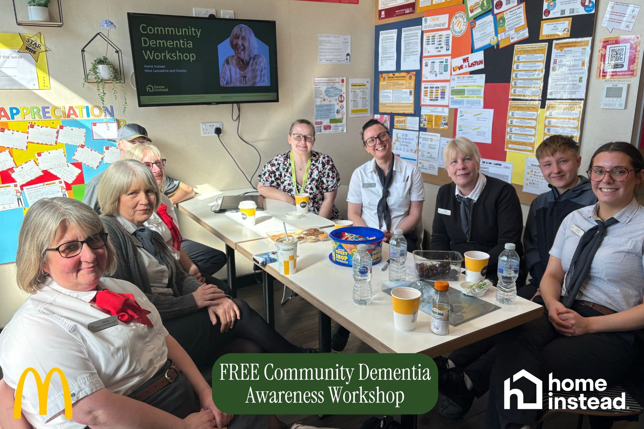 Home Instead and McDonald's for Dementia Awareness Training