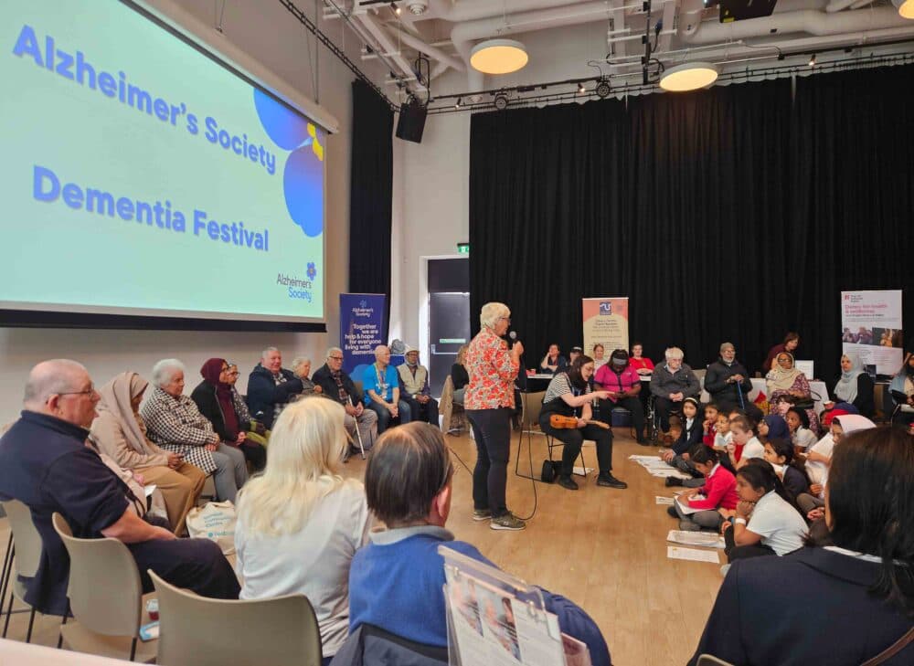 Home Instead at the Alzheimer's Society Dementia Festival.