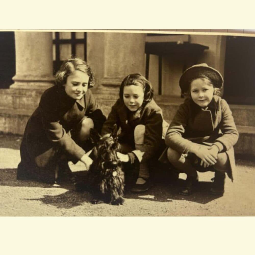 Home Instead Watford client Alison with her sisters when she was younger