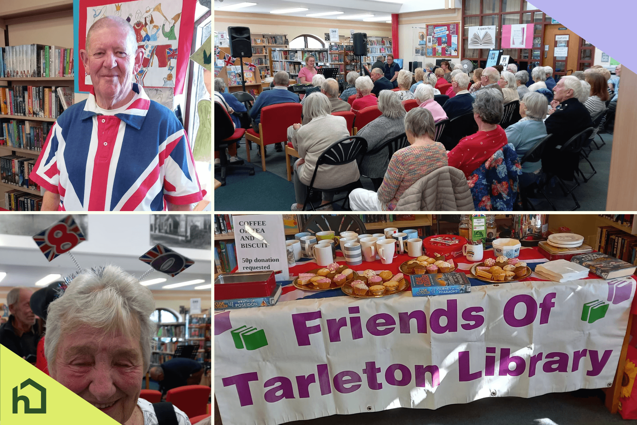 VE Day Celebrations - Tarleton Library - With Home Instead West Lancashire and Chorley