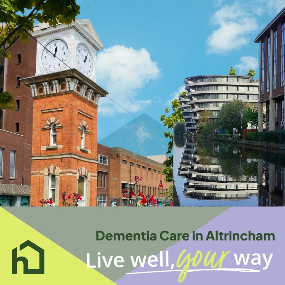 The Home Instead Dementia Care home care team, here to help the Altrincham community