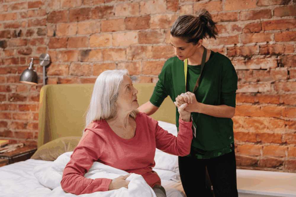 caring for a stroke patient at home