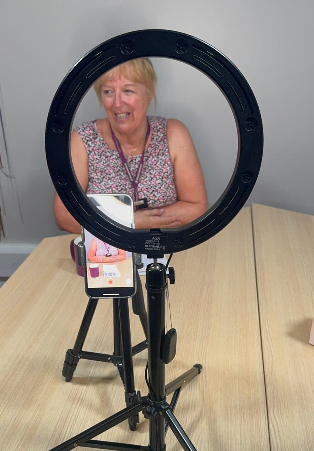 video interview with care pro