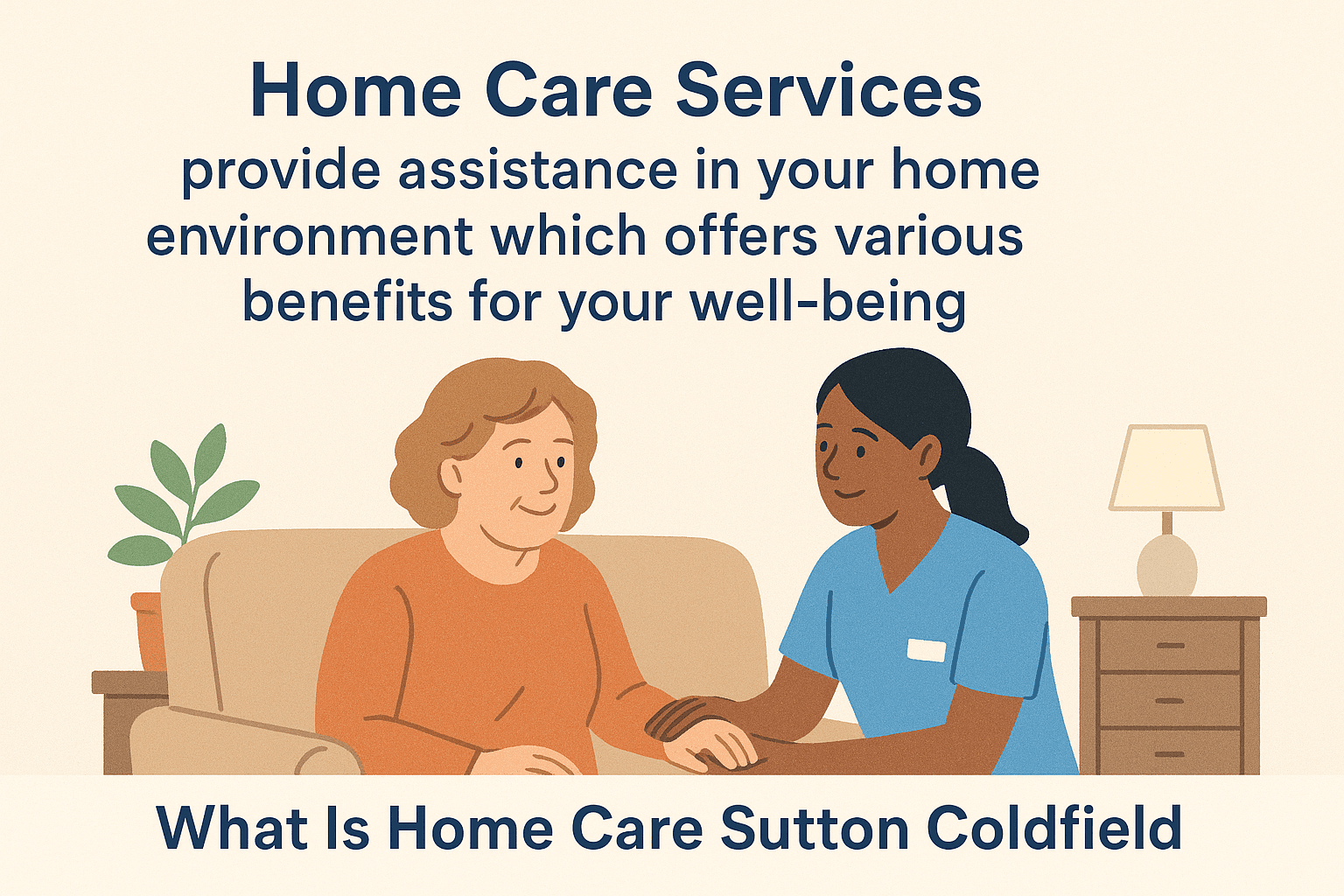 Home care services provide assistance in your home environment which offers various benefits for your well-being. — What Is Home Care Sutton Coldfield