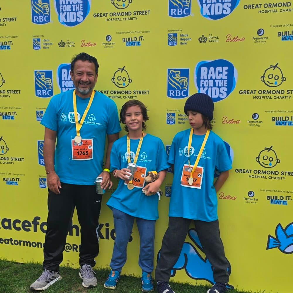 Home Instead Dartford's Director Ram with his Twin