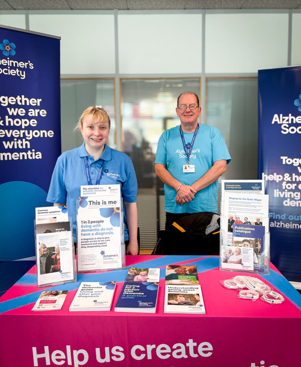 Alzheimer's Society Fundraiser Home Instead Wigan