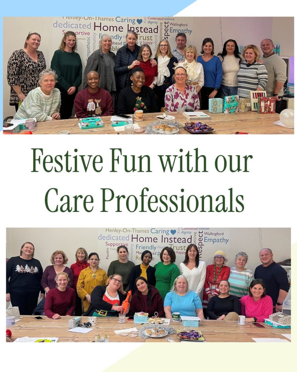 festive fun with home instead care professionals