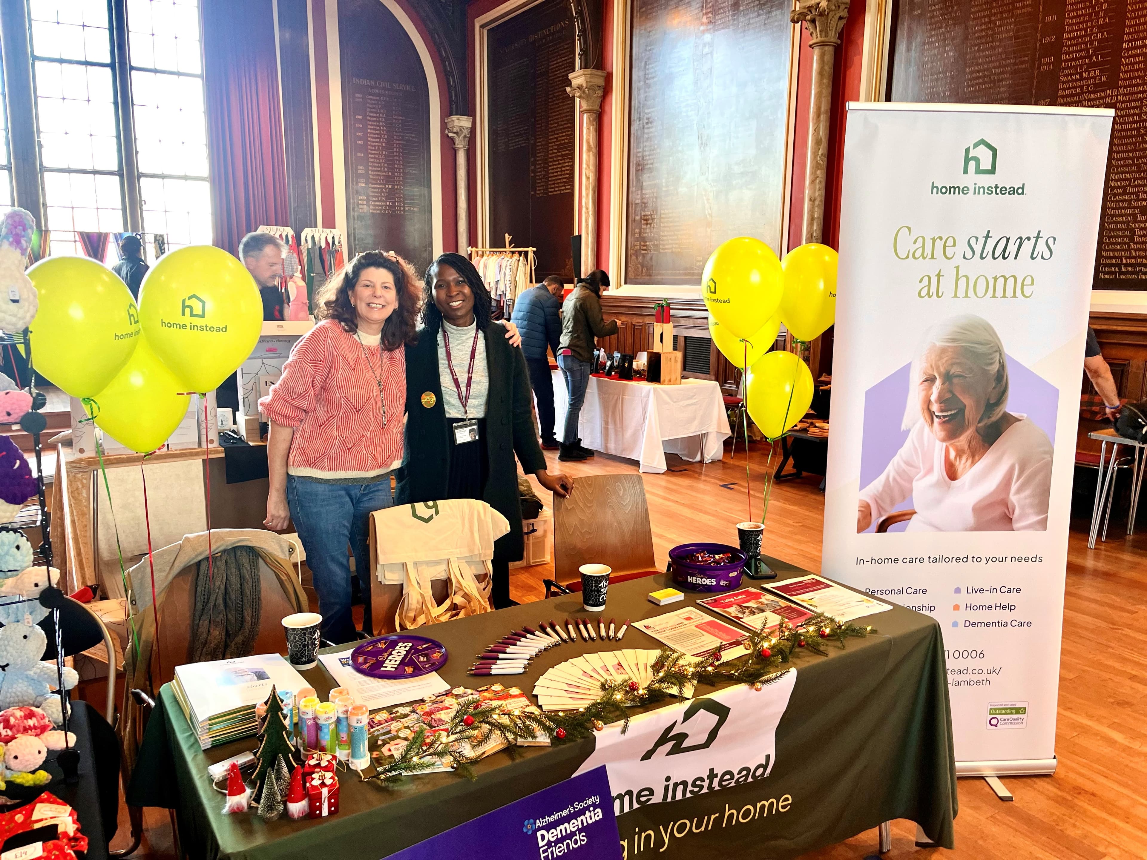 Dementia Awareness at the Dulwich College Christmas Fair