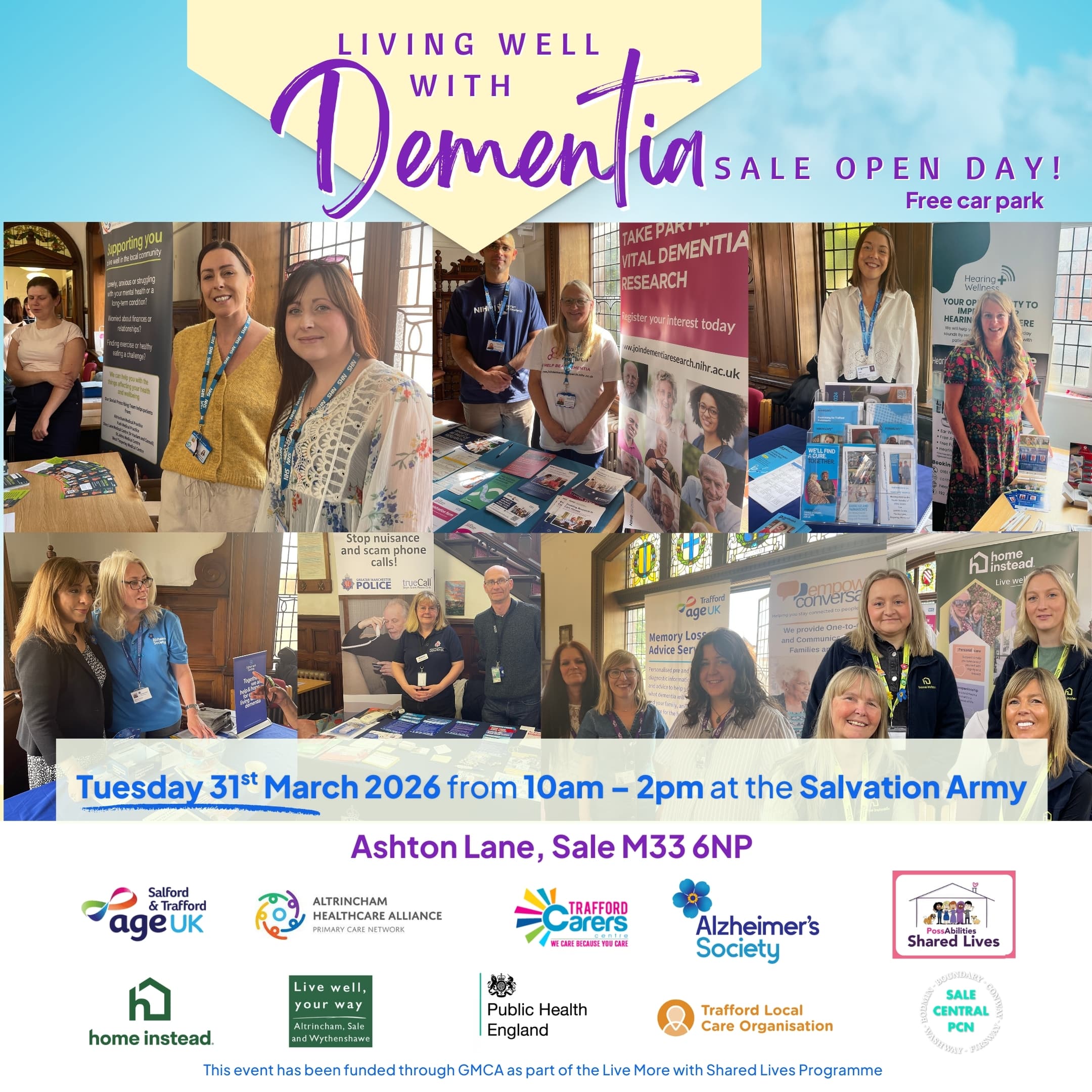 Living Well with Dementia – Sale Open Day