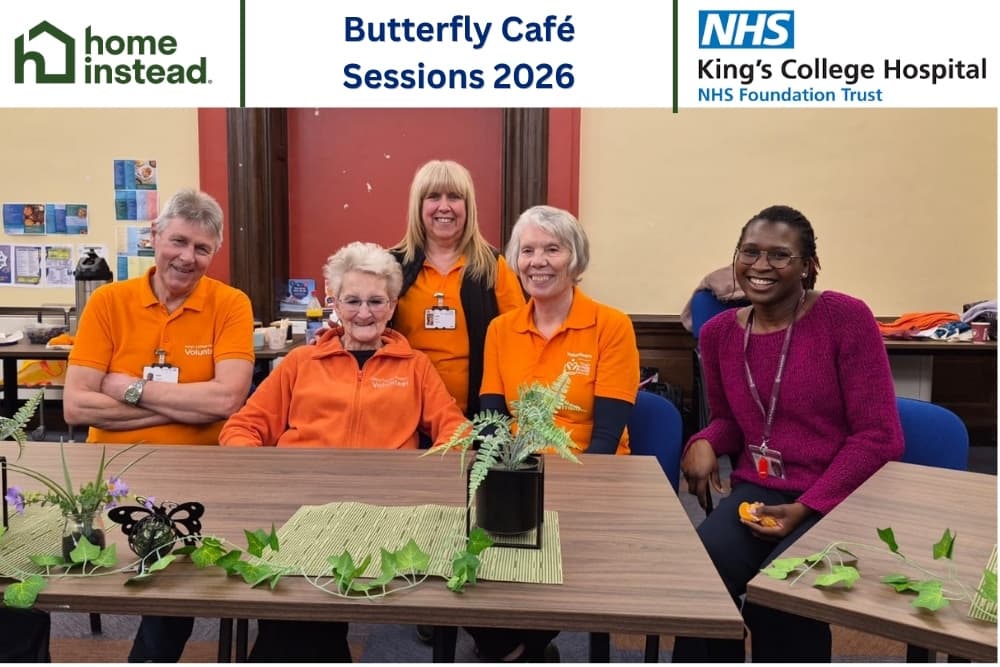 Our Butterfly Café Sessions 2026 with King’s College Hospital NHS