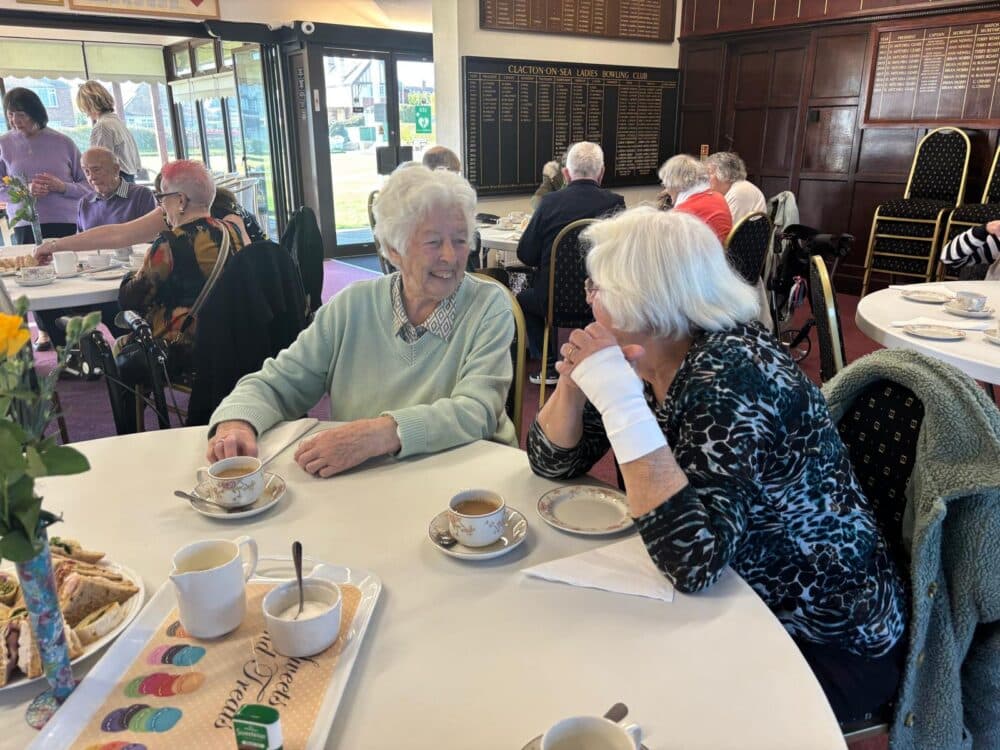 Diana Osborne and Susan Webb AFt Tea 18 March 2026