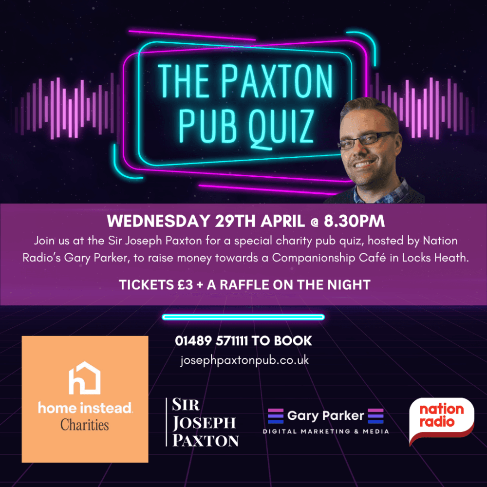 Paxton Charity Pub Quiz