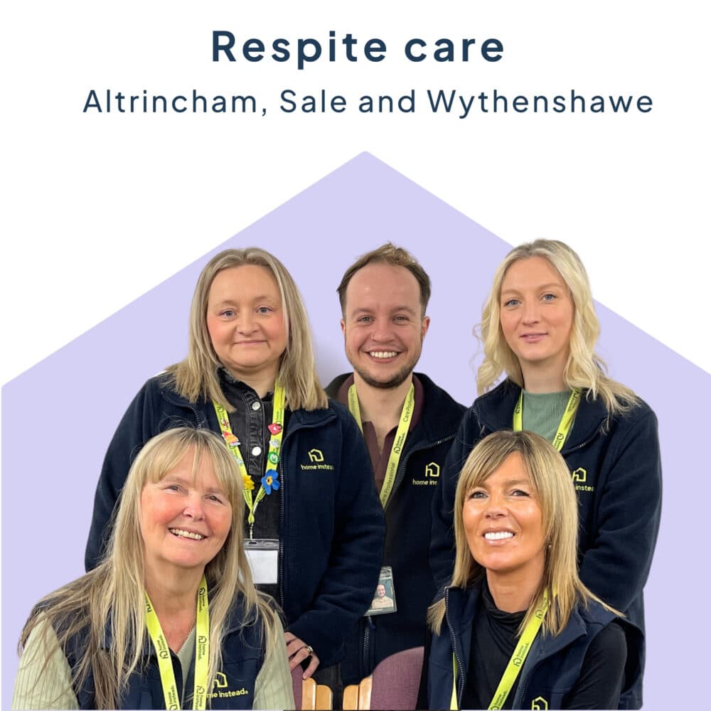 Respite client team at home instead Altrincham Sale and Wythenshawe