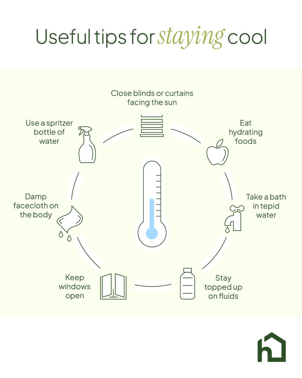 Warm weather stay cool