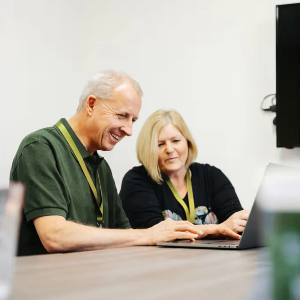 Home Instead Care Professional undertaking training