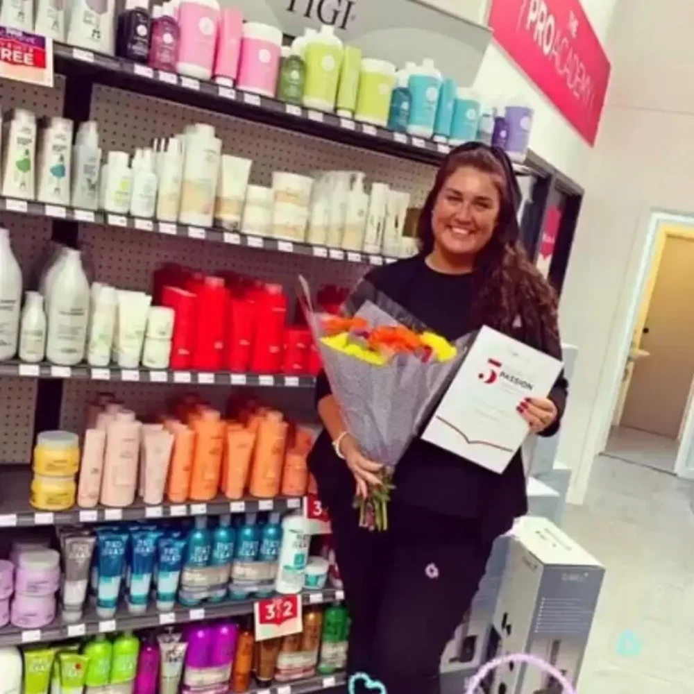 Home Instead Watford Group Business Development Manager Stephanie Turner during her retail career