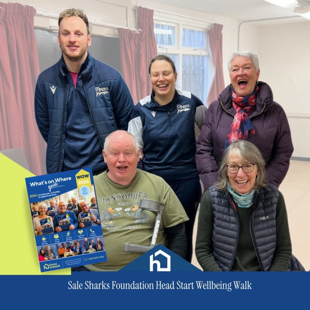 Sale Sharks what's on where guide by Home Instead Altrincham Sale and Wythenshawe