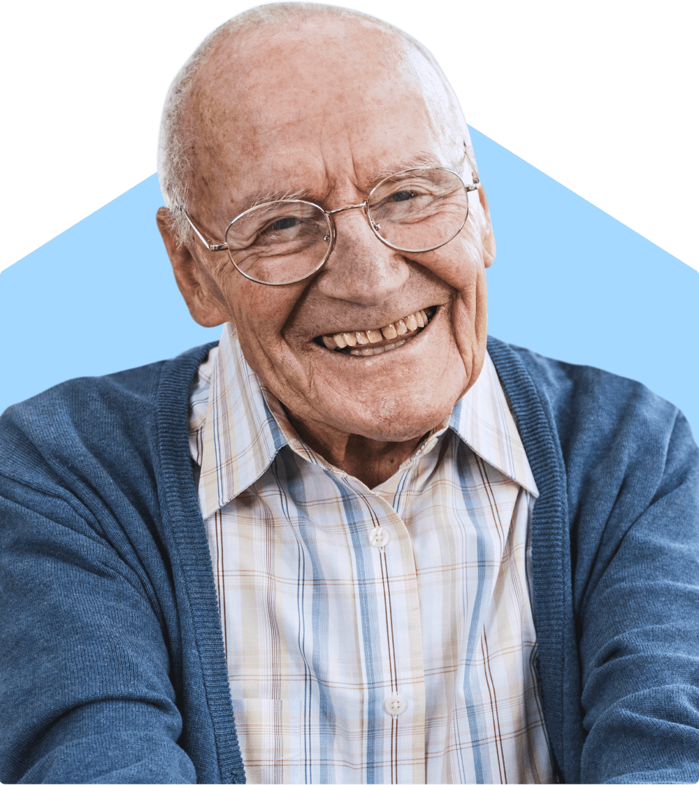 Older adult Man smiling
