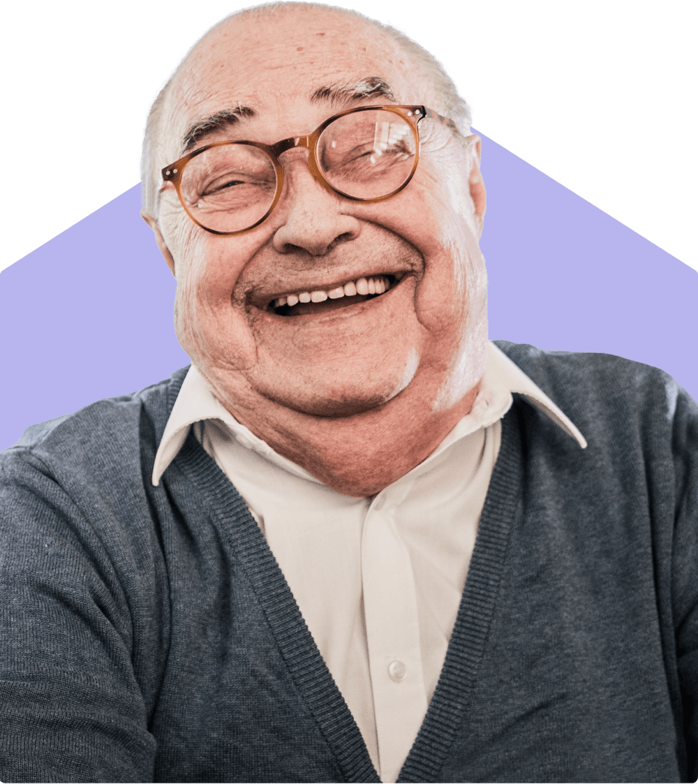 Older Adult Man smiling