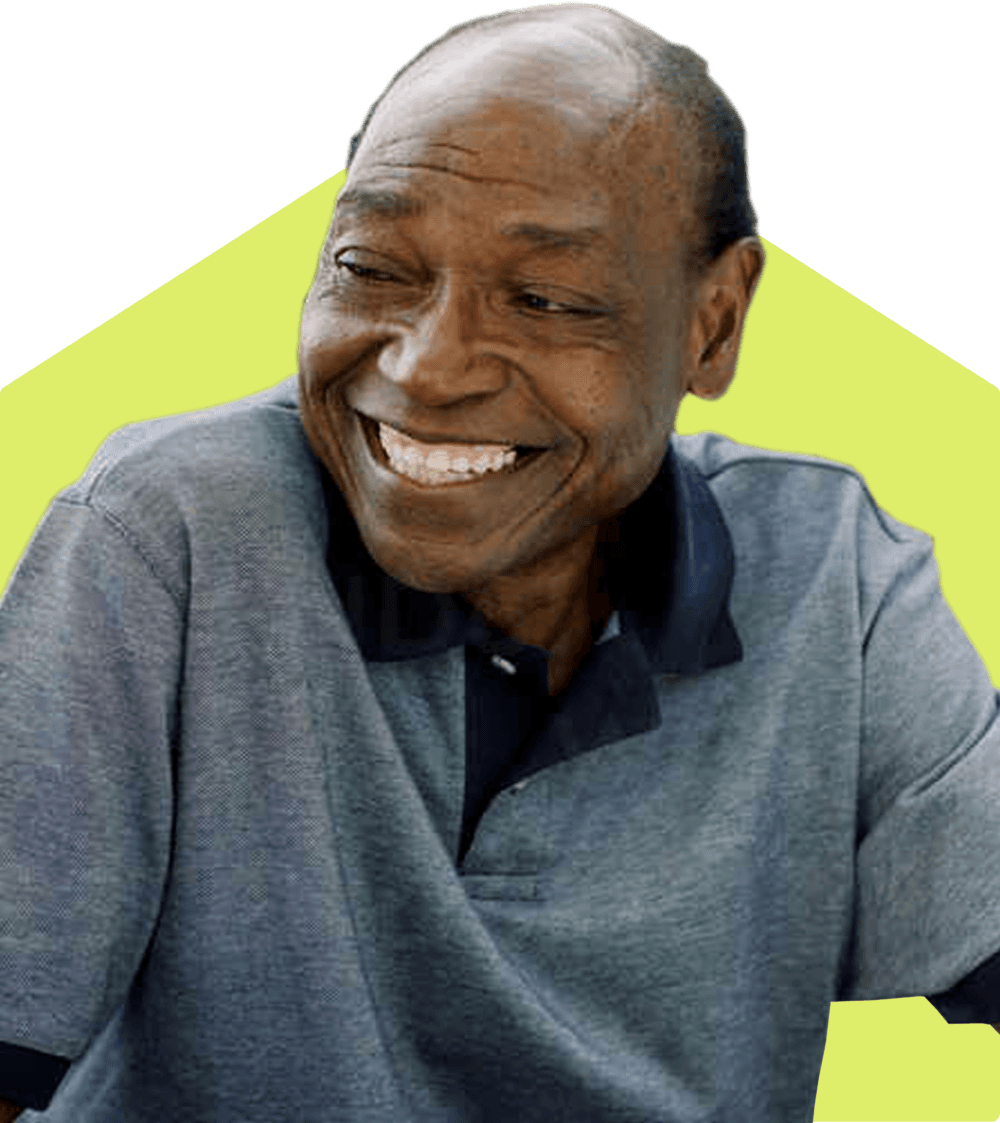 Older Adult Man Smiling