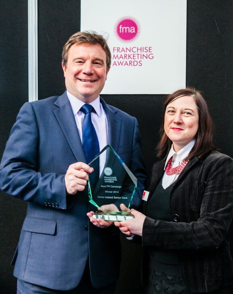 Home Instead win award for Best PR Campaign