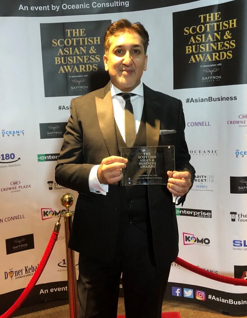 Caring Scottish Franchise Crowned at the Scottish and Asian Business Awards