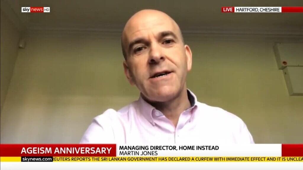Martin Jones on Sky News discussing ‘Ageism’
