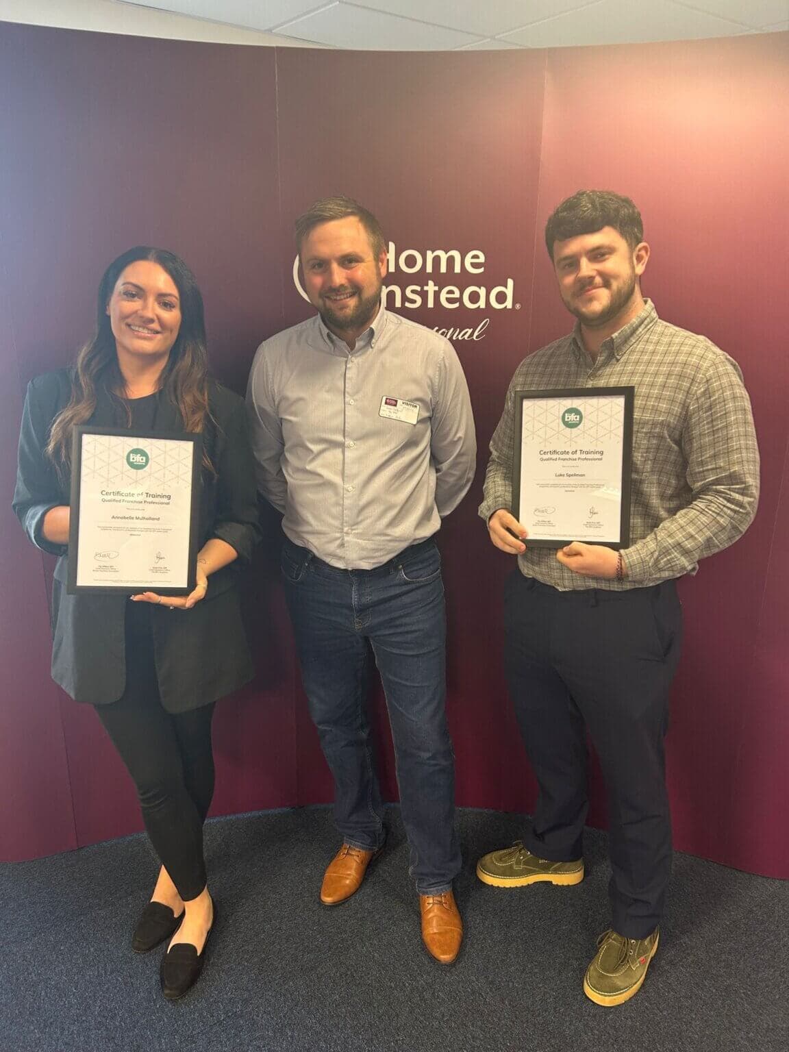 Franchise Team Receive QFP Awards!