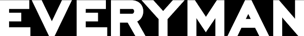 Bold, black text spelling "EVERYMAN" in a modern, geometric font on a white background. - Home Instead